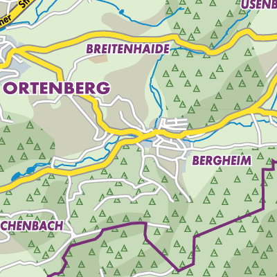 Übersichtsplan Bergheim