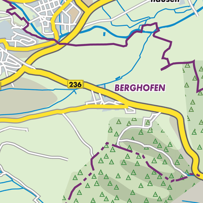 Übersichtsplan Berghofen