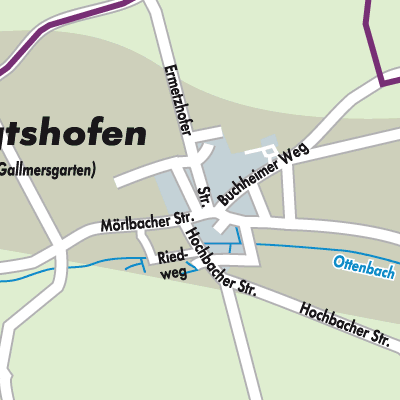 Stadtplan Bergtshofen