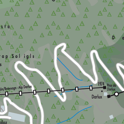 Stadtplan Bergün Filisur