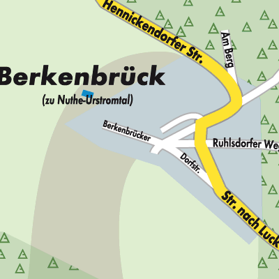Stadtplan Berkenbrück
