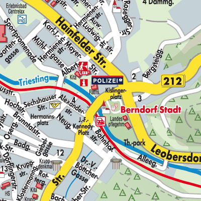 Stadtplan Berndorf