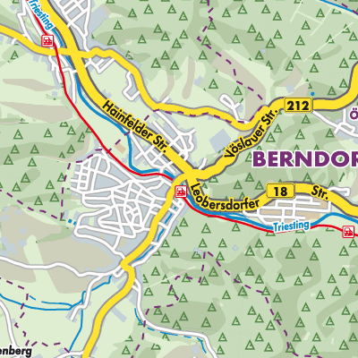 Übersichtsplan Berndorf