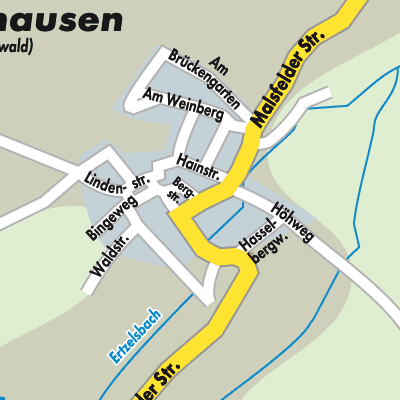 Stadtplan Berndshausen