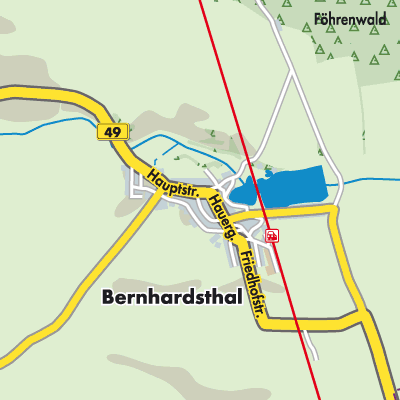 Übersichtsplan Bernhardsthal