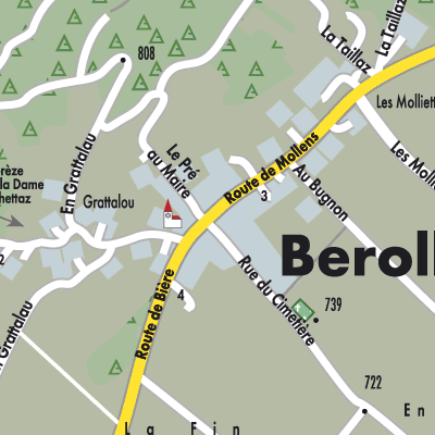 Stadtplan Berolle