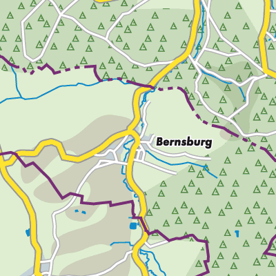 Übersichtsplan Bersburg