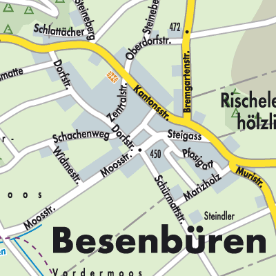 Stadtplan Besenbüren