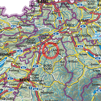 Landkarte Bettenhausen