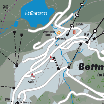 Stadtplan Bettmeralp