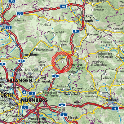 Landkarte Betzenstein (VGem)