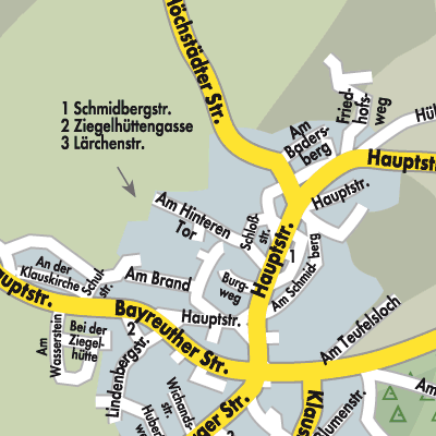 Stadtplan Betzenstein (VGem)