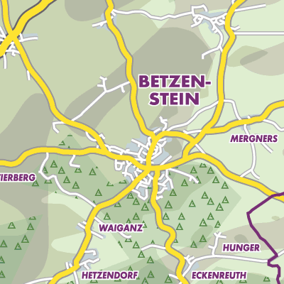 Übersichtsplan Betzenstein (VGem)