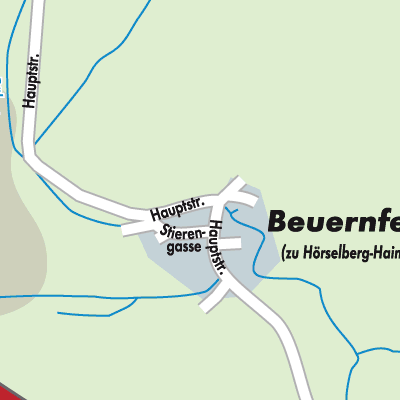 Stadtplan Beuernfeld