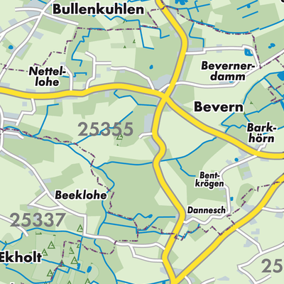 Übersichtsplan Bevern