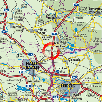 Landkarte Beyersdorf
