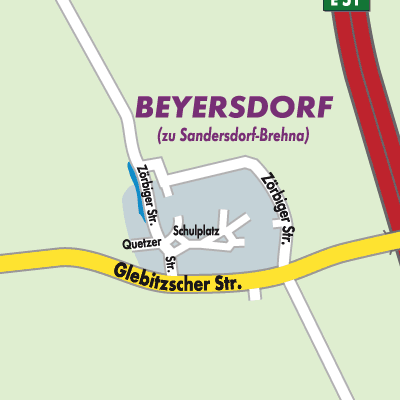 Stadtplan Beyersdorf