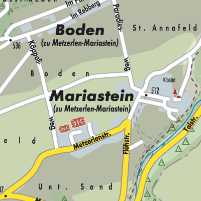 Stadtplan Bezirk Dorneck