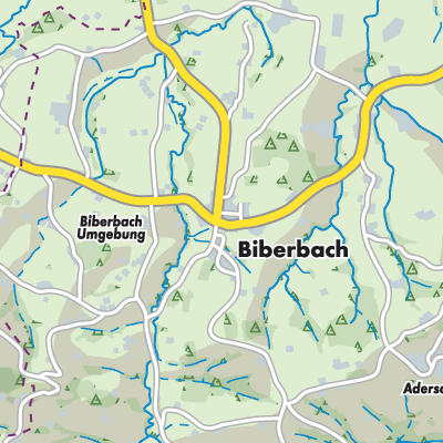 Übersichtsplan Biberbach