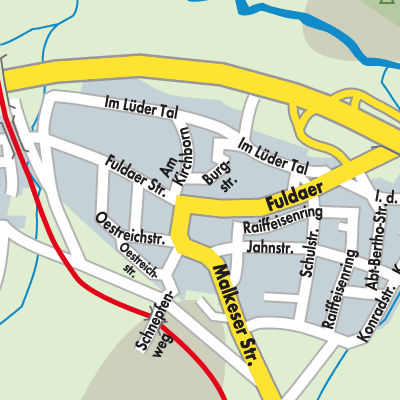 Stadtplan Bimbach