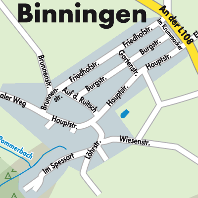 Stadtplan Binningen
