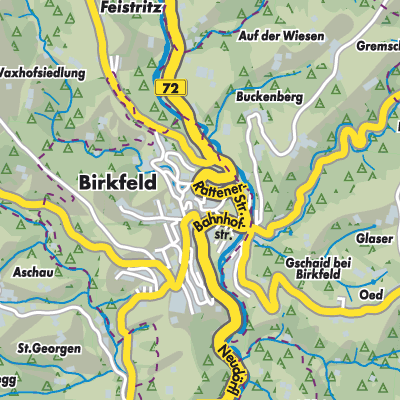Übersichtsplan Birkfeld