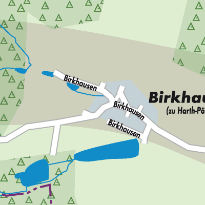 Stadtplan Birkhausen