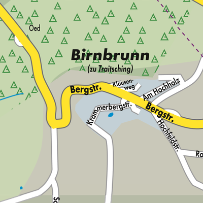 Stadtplan Birnbrunn