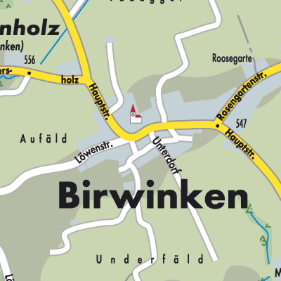 Stadtplan Birwinken