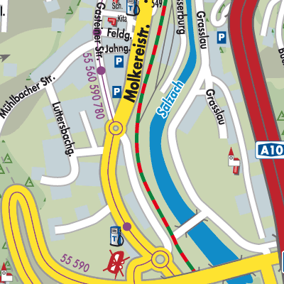 Stadtplan Bischofshofen