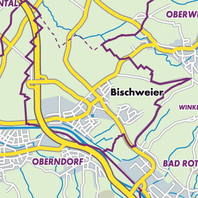Übersichtsplan Bischweier