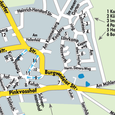Stadtplan Bissendorf
