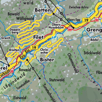 Übersichtsplan Bister