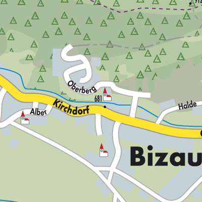 Stadtplan Bizau