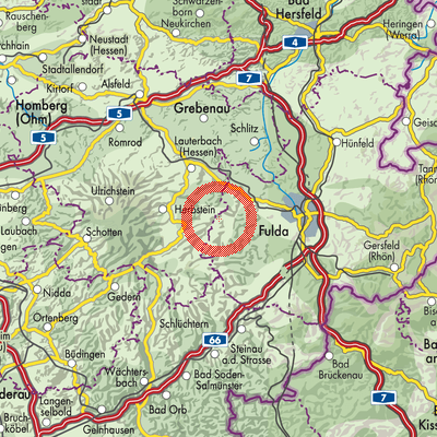 Landkarte Blankenau