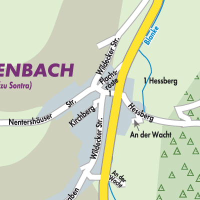 Stadtplan Blankenbach