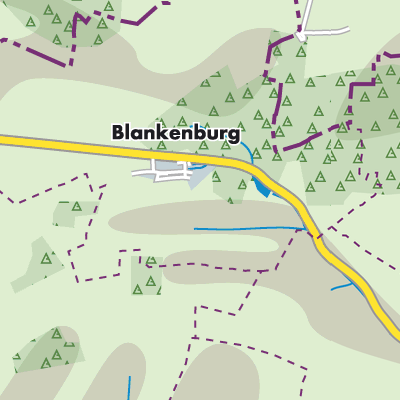 Übersichtsplan Blankenburg