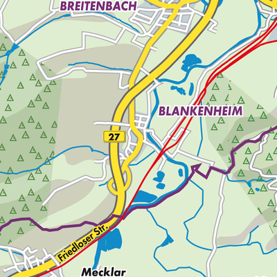 Übersichtsplan Blankenheim