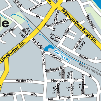 Stadtplan Bleckede
