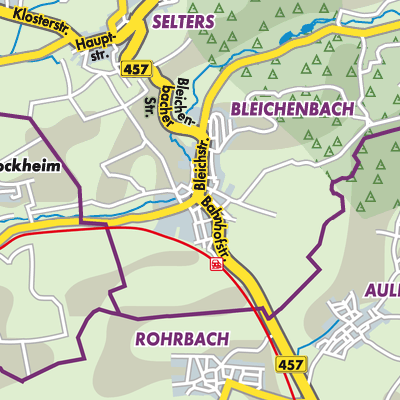Übersichtsplan Bleichenbach