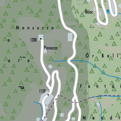 Stadtplan Blenio