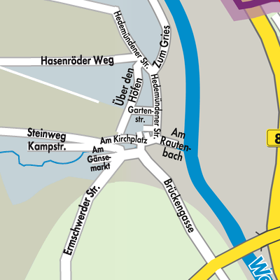 Stadtplan Blickershausen