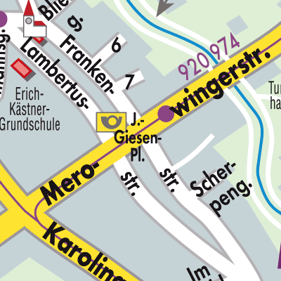 Stadtplan Bliesheim