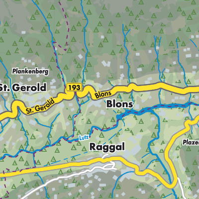 Übersichtsplan Blons