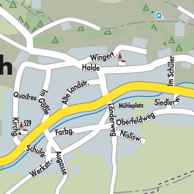 Stadtplan Bludesch