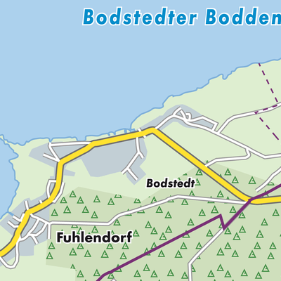 Übersichtsplan Bodstedt