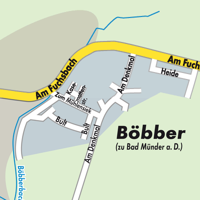 Stadtplan Böbber