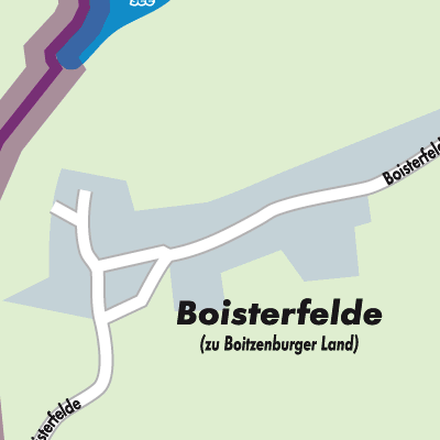 Stadtplan Boisterfelde