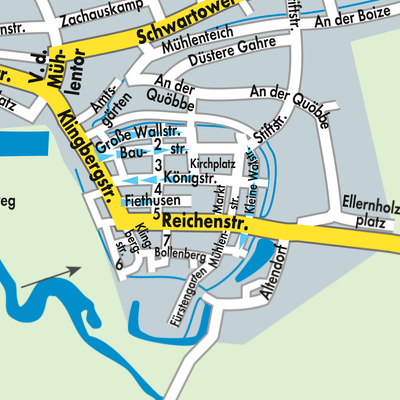 Stadtplan Boizenburg/Elbe