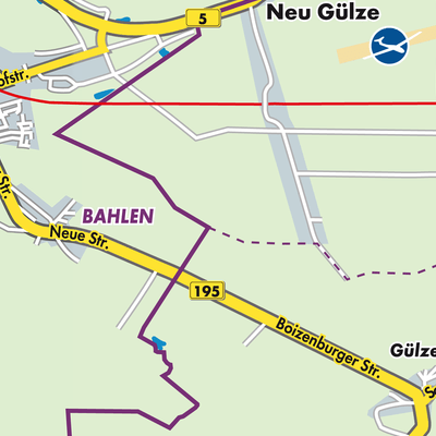 Übersichtsplan Boizenburg-Land